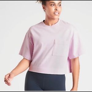 Classics Cotton Crop Tea Athleta